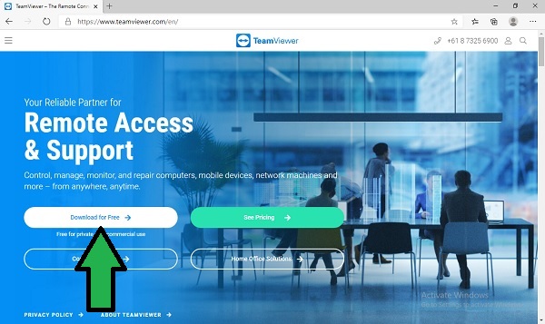 teamviewer install instruction 1