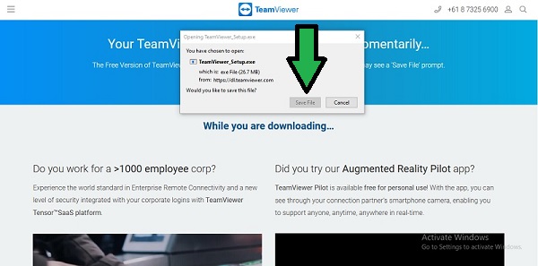 teamviewer install instruction 2